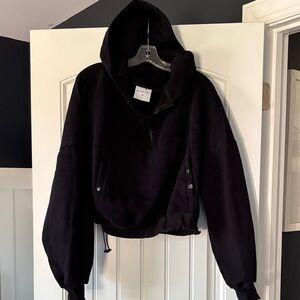 Blogilates Women's Black Half zip